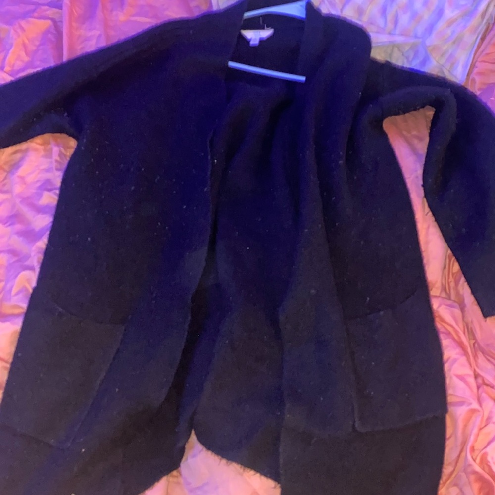 cozy black sweater